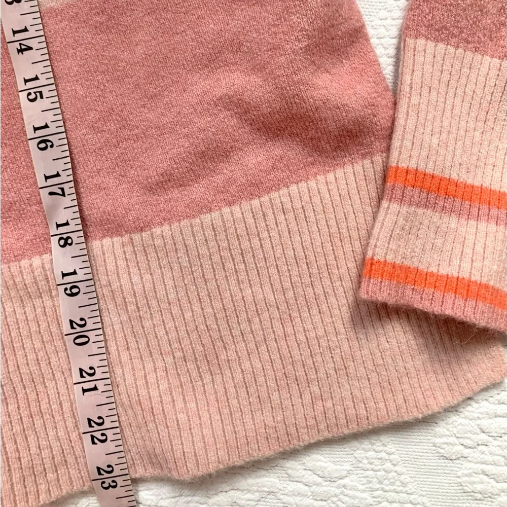 J Crew Supersoft Striped Boxy Turtleneck Sweater - Picture 13 of 16